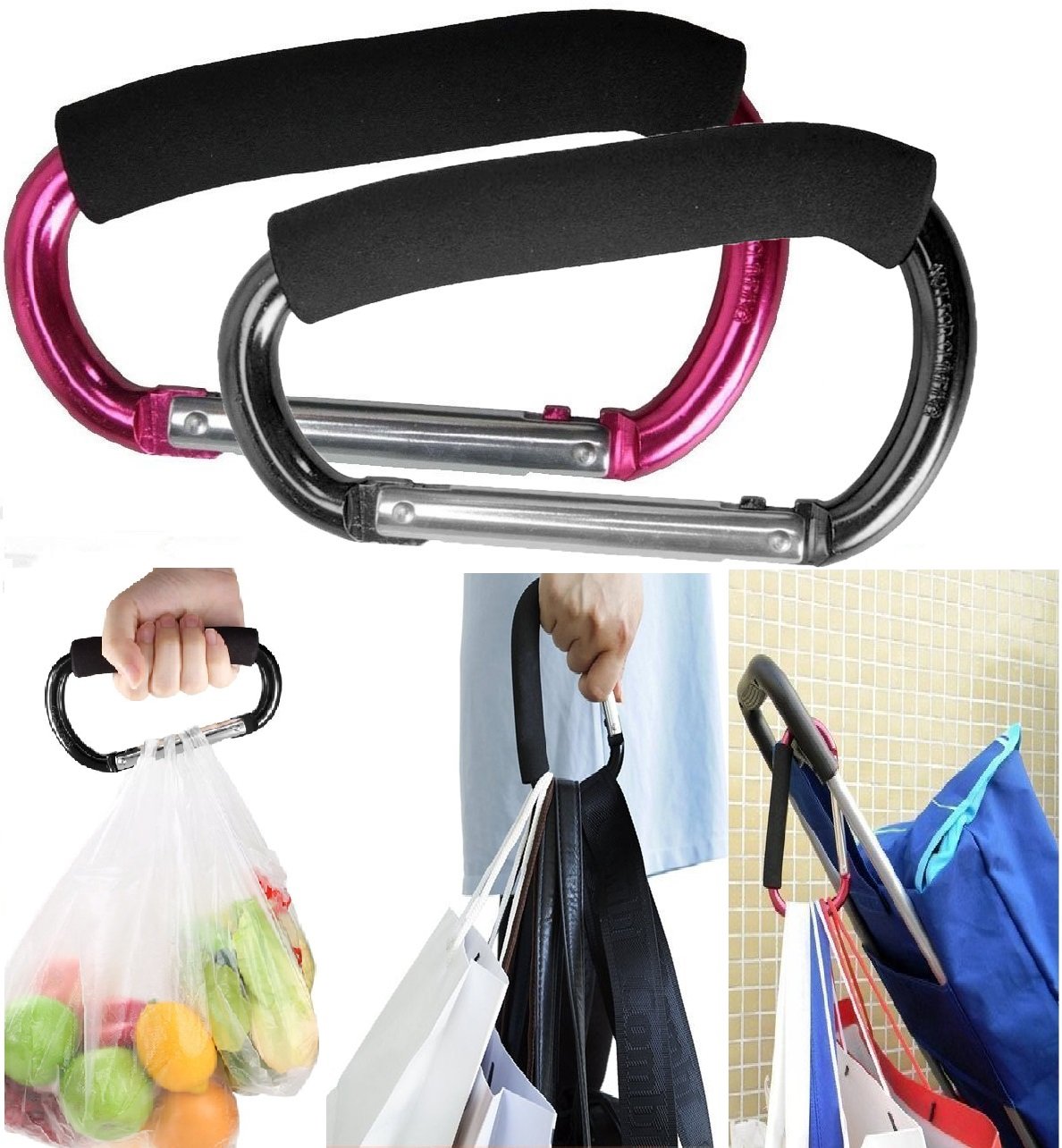 Mommy Hook stroller organizer