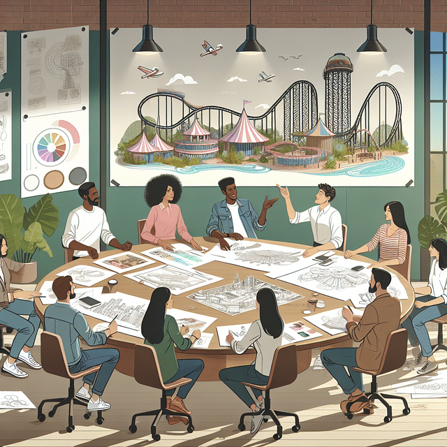 Disney Imagineers brainstorming session