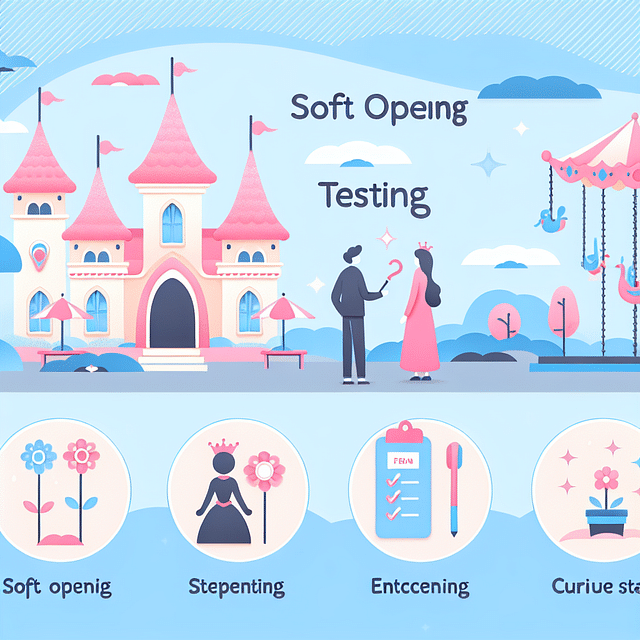 Soft opening testing of a new Disney themed area