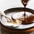 hot fudge sauce in bowl