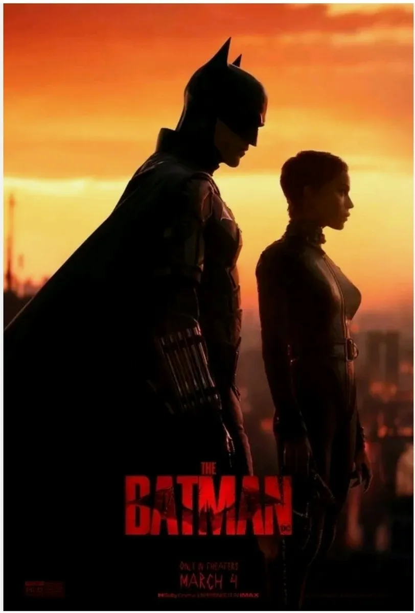 The Batman 2022 movie poster