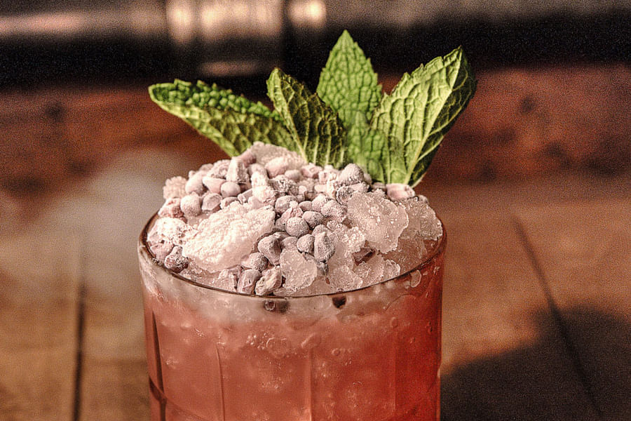 Radioactive Smash cocktail The Edison