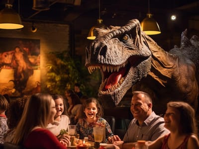 Dine with Dinosaurs: How to Get a Reservation at T-Rex Café and What to Expect
