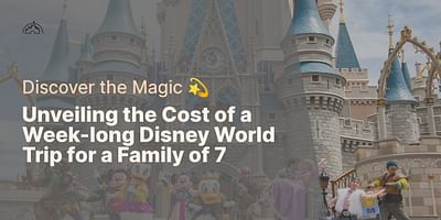 Unveiling the Cost of a Week-long Disney World Trip for a Family of 7 - Discover the Magic 💫