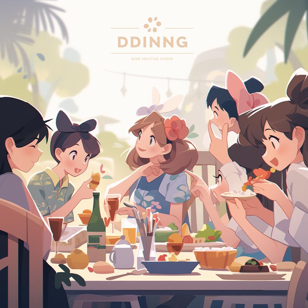 A screenshot of the 'Dining' section on the Disney World website